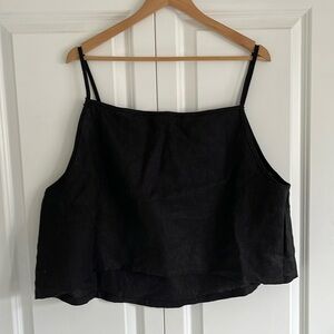 100% Linen Shelter Tank